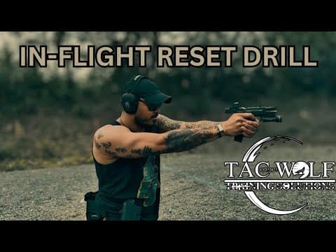 Pistol Drills for Defensive Shooting | Vol 1.  — Tac Wolf training video
